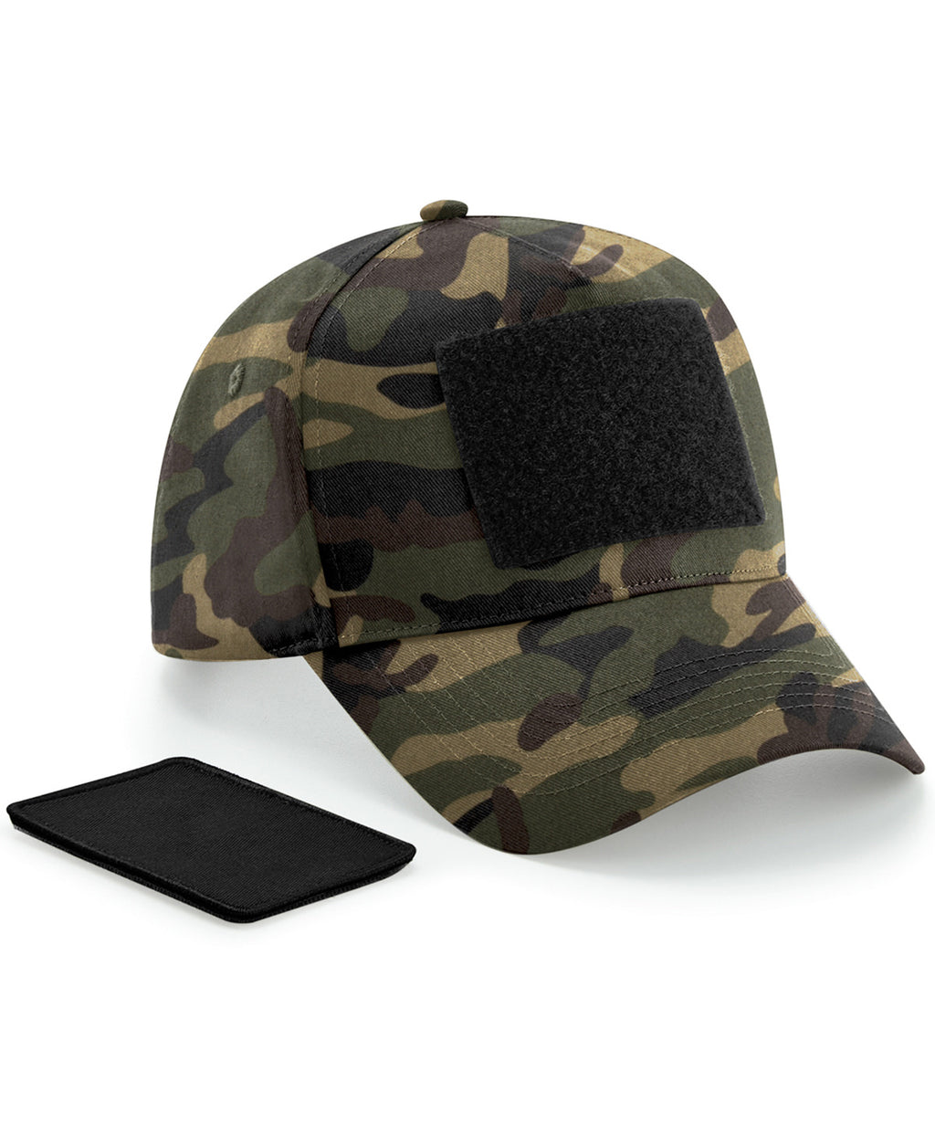 Beechfield Removable Patch 5-panel Cap Garment – Custom Embroidered & Printed Caps