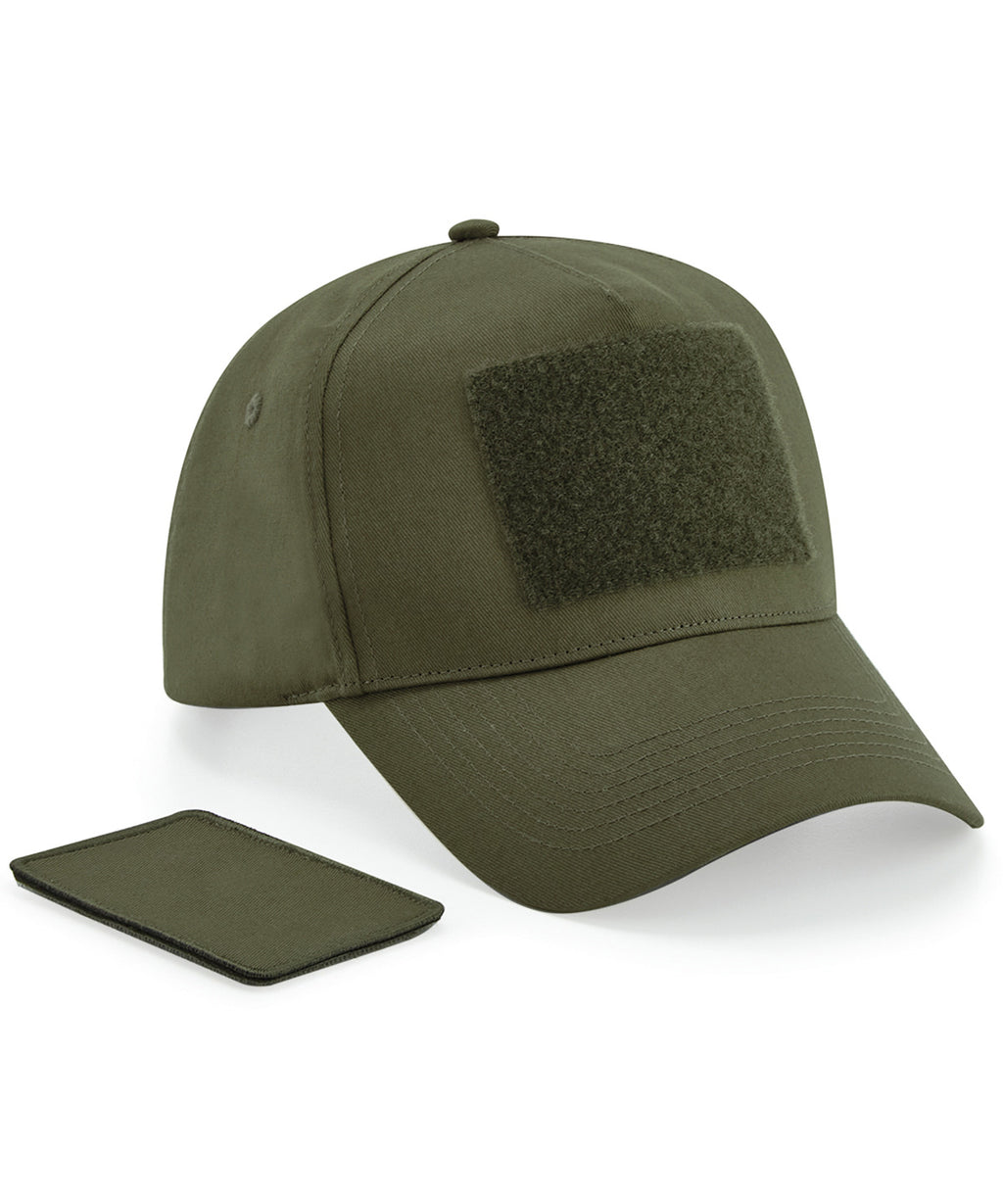 Beechfield Removable Patch 5-panel Cap Garment – Custom Embroidered & Printed Caps
