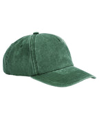 Beechfield Relaxed 5-panel Vintage Cap Garment – Custom Embroidered & Printed Caps