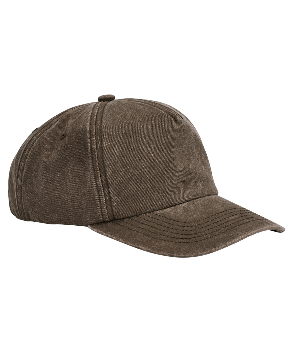 Beechfield Relaxed 5-panel Vintage Cap Garment – Custom Embroidered & Printed Caps