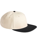 Beechfield Contrast Flat Peak 6-panel Cap Garment – Custom Embroidered & Printed Caps