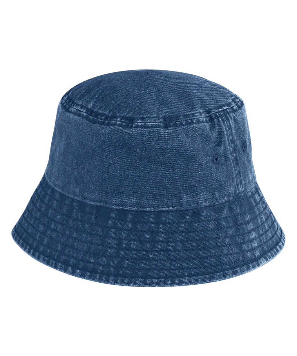 Beechfield Vintage Bucket Hat Garment – Custom Embroidered & Printed Hats
