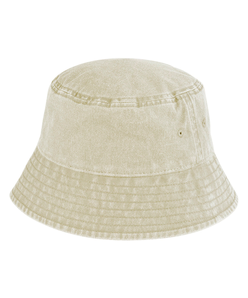 Beechfield Vintage Bucket Hat Garment – Custom Embroidered & Printed Hats
