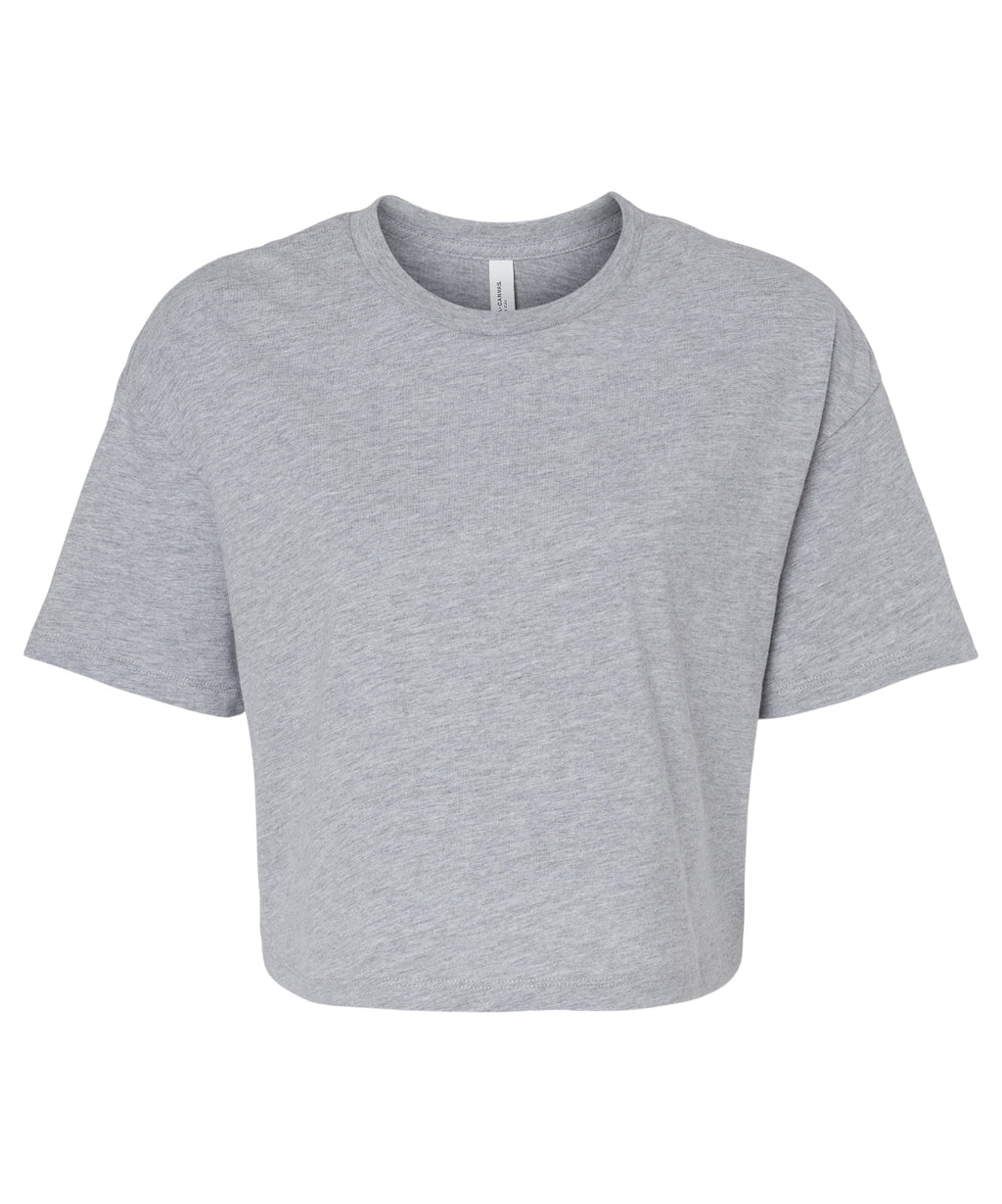 Bella Canvas Women’s Jersey Crop Tee – Custom Embroidered & Printed T-Shirts