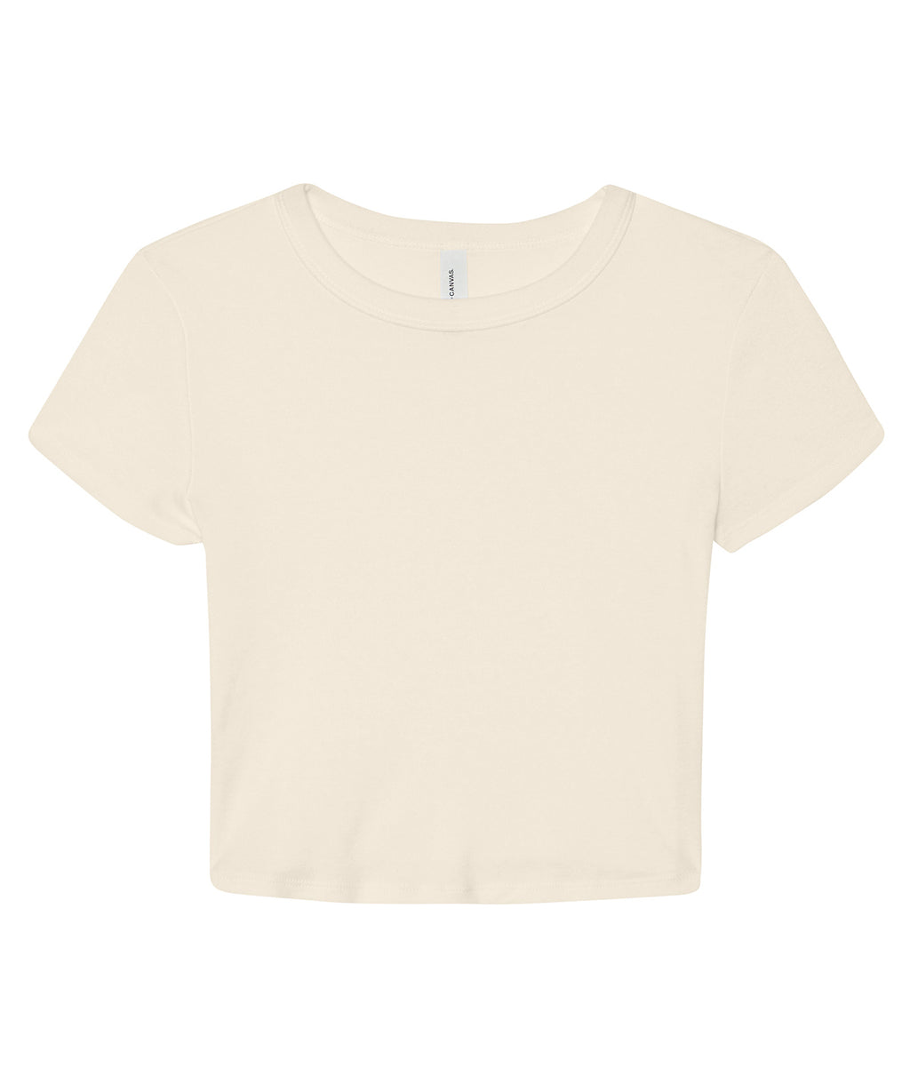 Bella Canvas Women’s Micro Rib Baby T-shirt – Custom Embroidered & Printed T-Shirts