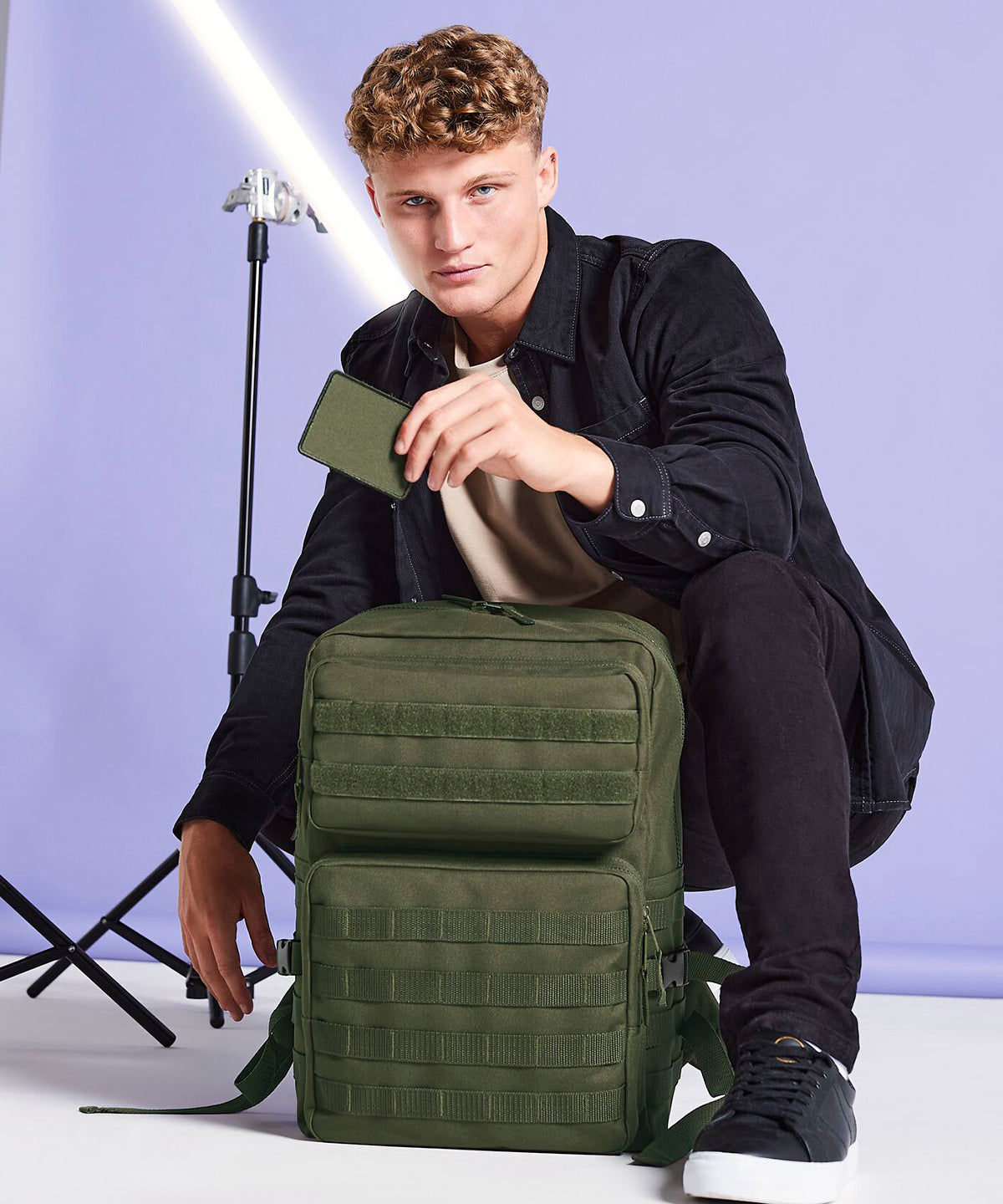 Bagbase MOLLE Hook and Loop Patch Bag