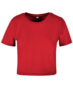 Build Your Brand Women's Cropped Tee – Custom Embroidered & Printed T-Shirts