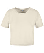 Build Your Brand Women's Cropped Tee – Custom Embroidered & Printed T-Shirts