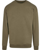 Build Your Brand Sweat Crew Neck Sweatshirt – Custom Embroidered & Printed Sweatshirts