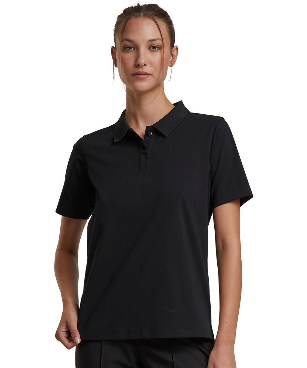 Build Your Brand Women’s Sorona Polo Tee