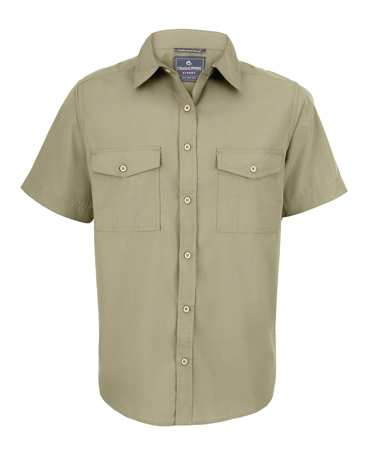 Craghoppers Expert Kiwi Short-sleeved Shirt – Custom Embroidered & Printed Shirts