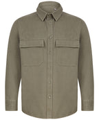 Front Row Drill Overshirt Shirt – Custom Embroidered & Printed Shirts