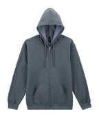 Gildan Softstyle™ Midweight Fleece Adult Full-zip Hooded Sweatshirt Hoodie – Custom Embroidered & Printed Hoodies