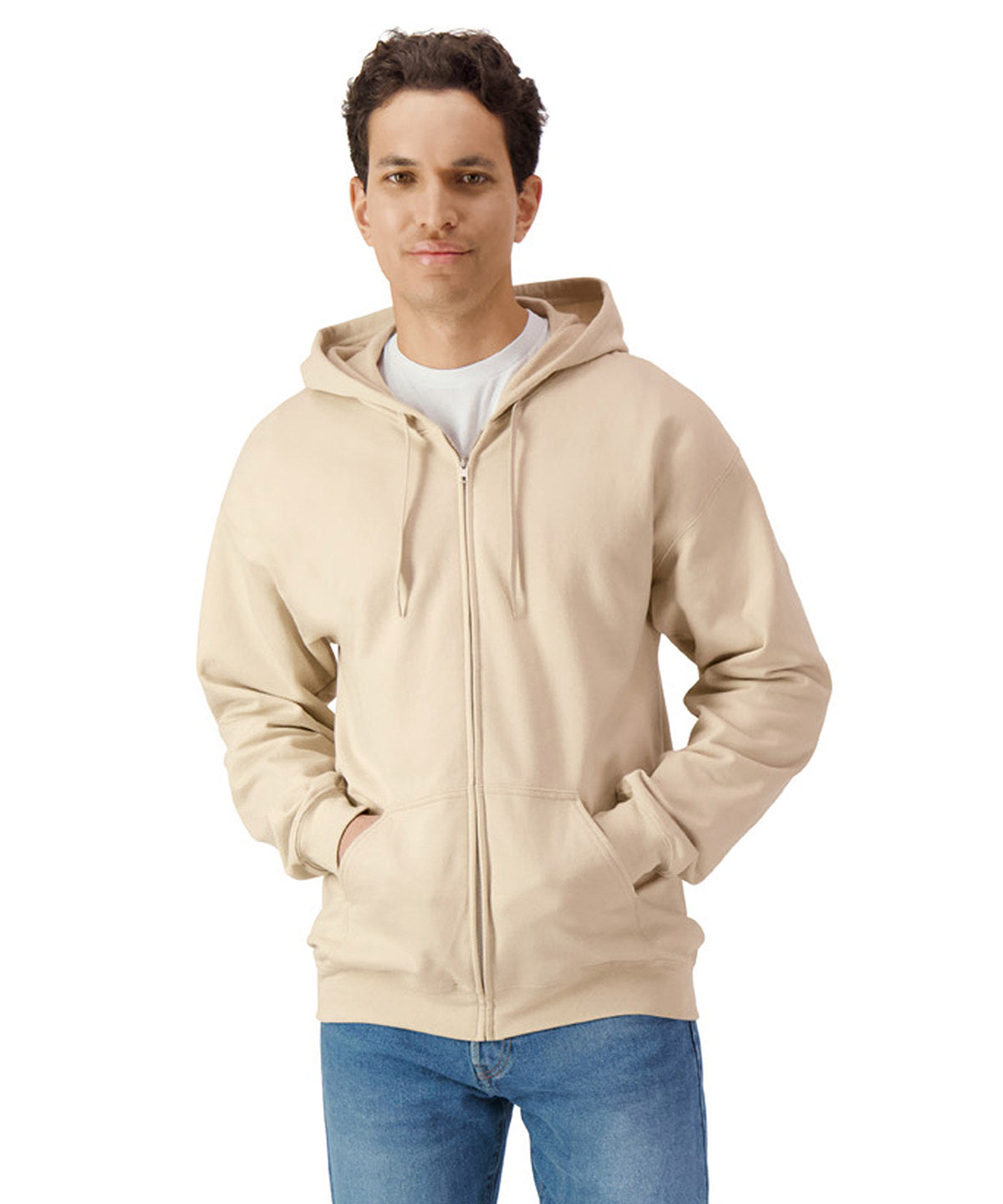 Gildan Softstyle™ Midweight Fleece Adult Full-zip Hooded Sweatshirt Hoodie