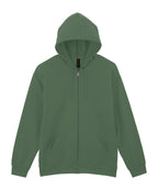 Gildan Softstyle™ Midweight Fleece Adult Full-zip Hooded Sweatshirt Hoodie – Custom Embroidered & Printed Hoodies
