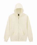 Gildan Softstyle™ Midweight Fleece Adult Full-zip Hooded Sweatshirt Hoodie – Custom Embroidered & Printed Hoodies