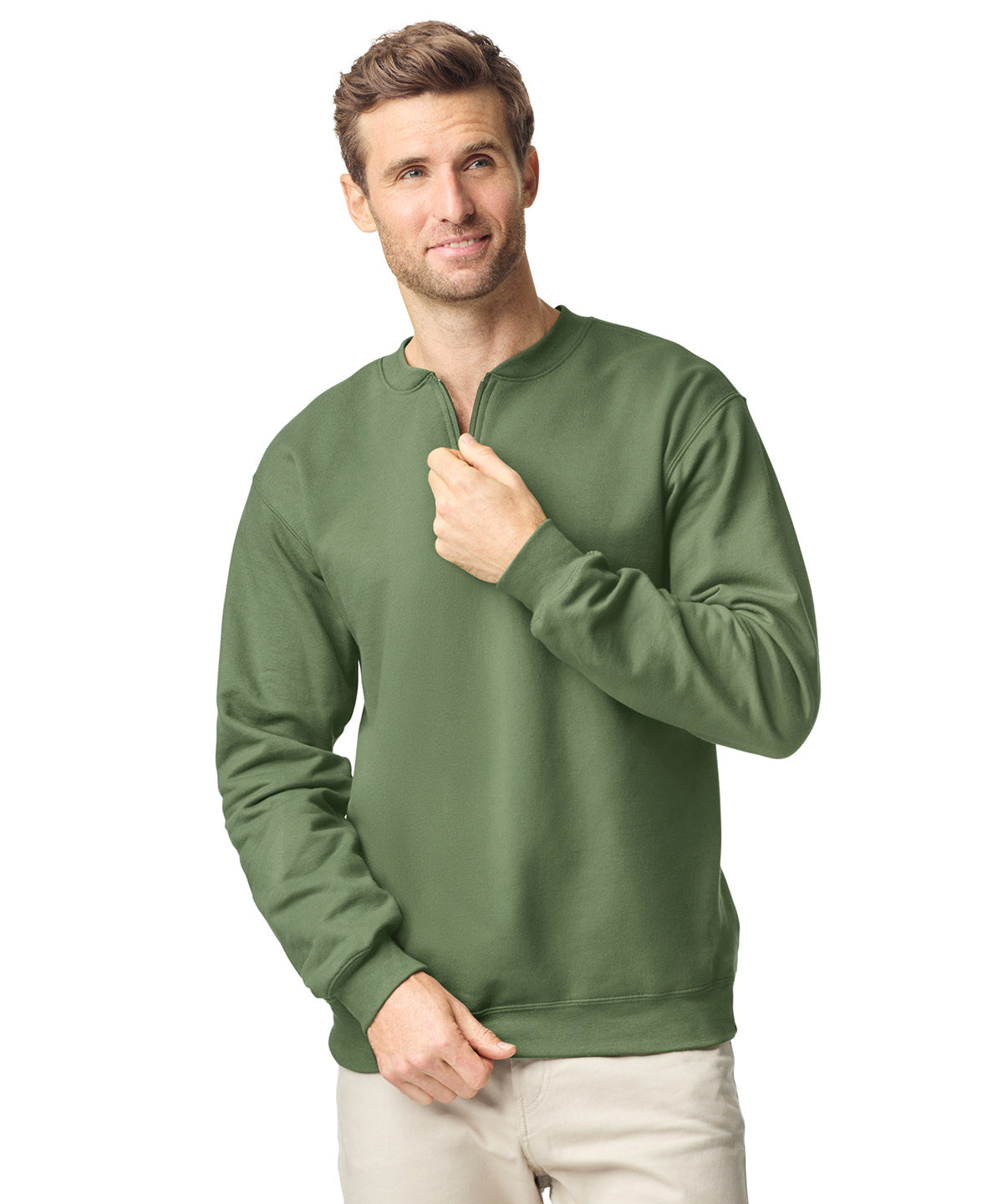 Gildan Softstyle™ Midweight Adult Fleece 1/4-zip Sweatshirt