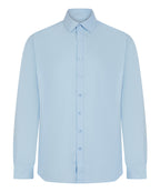 Henbury Long Sleeve ‘cotton-feel’ Coolplus® Shirt – Custom Embroidered & Printed Shirts