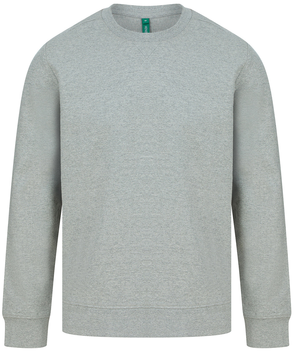 Henbury Unisex Sustainable Sweatshirt – Custom Embroidered & Printed Sweatshirts