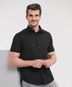 Russell Athletic Collection Short Sleeve Easycare Fitted Shirt