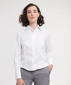 Russell Athletic Collection Women's Long Sleeve Ultimate Non-iron Shirt