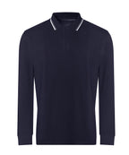 AWDis Just Polo's Long Sleeve Tipped 100 Polo Shirt – Custom Embroidered & Printed Polo Shirts