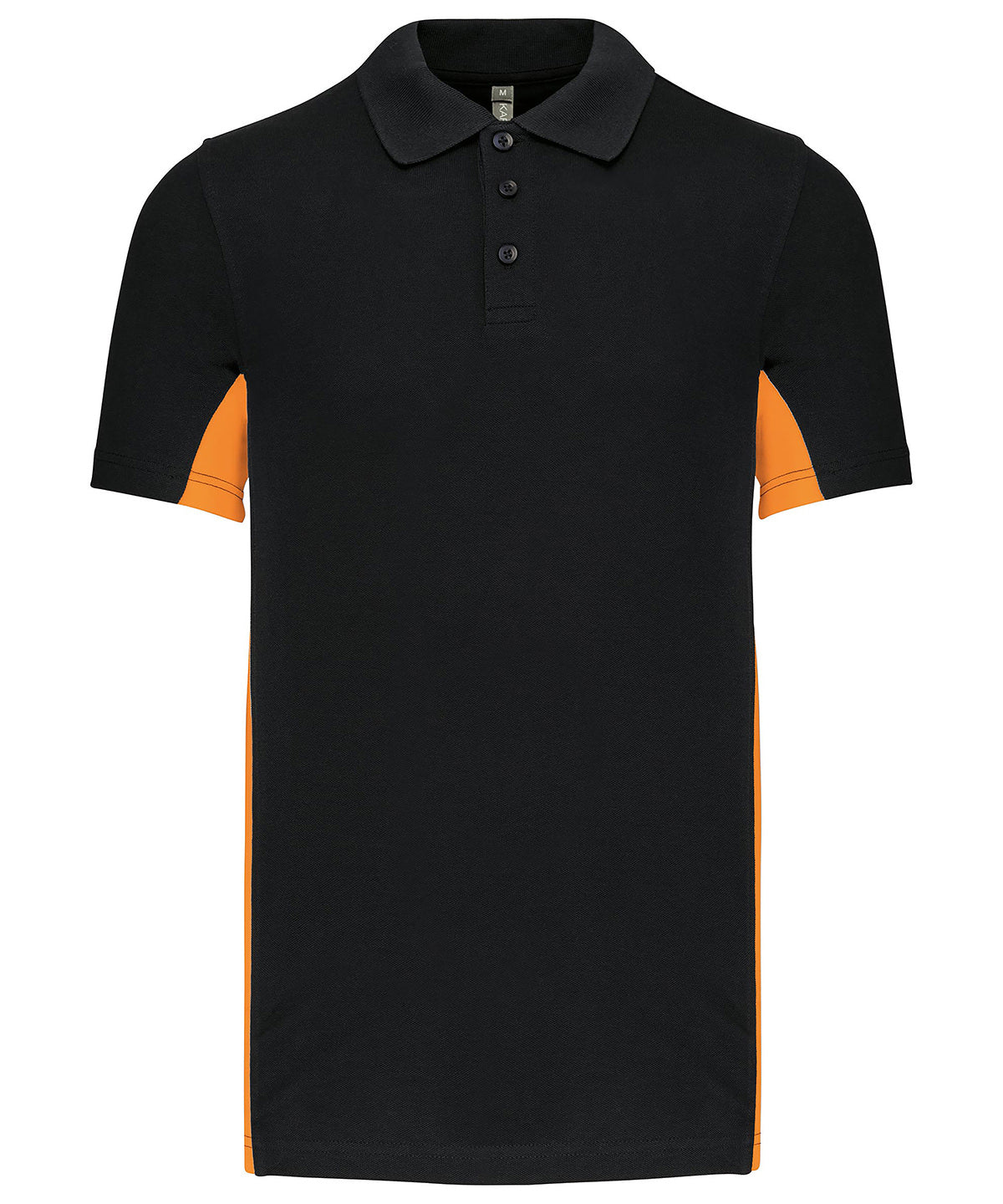 Kariban Flags Short Sleeve Bi-colour Polo Shirt