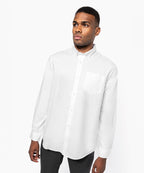 Kariban Men's Long-sleeved Oxford Shirt