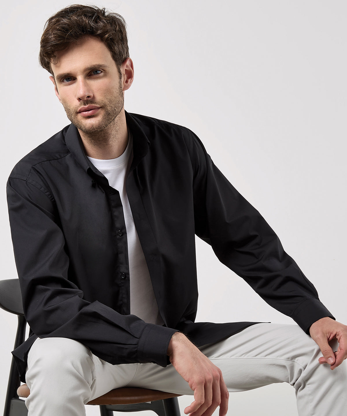Kustom Kit Workforce Shirt Long-sleeved (classic Fit)