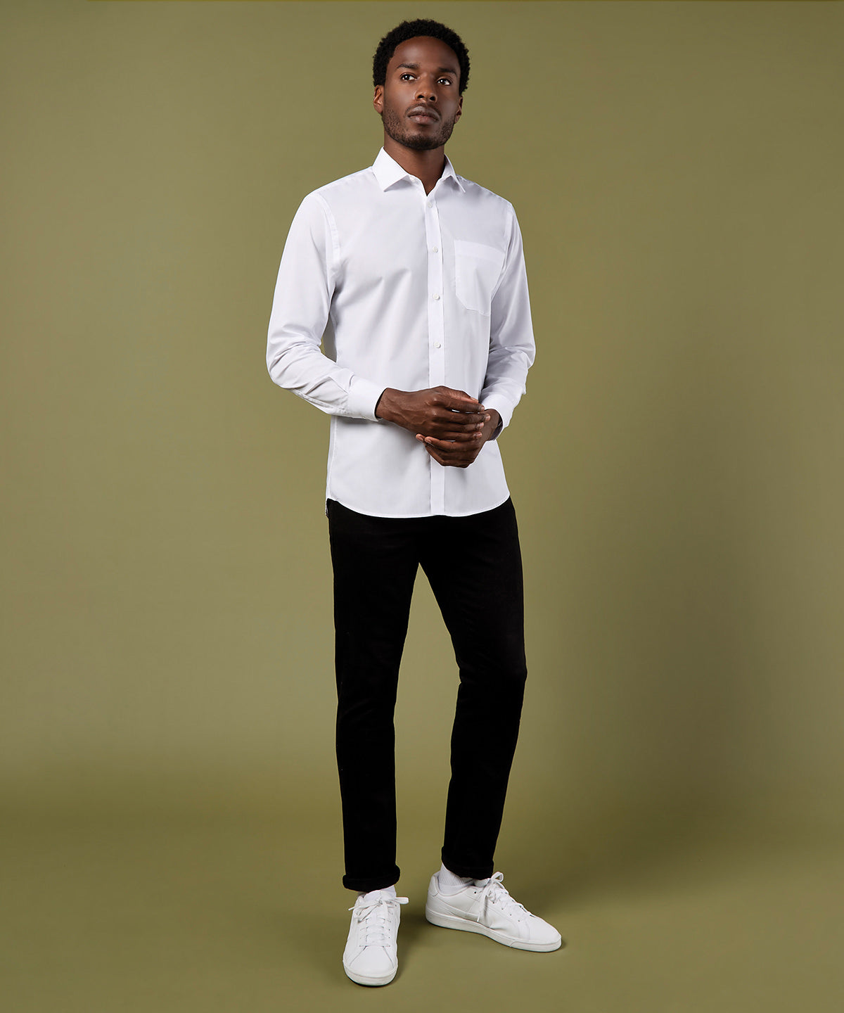 Kustom Kit Poplin Shirt Long-sleeved (tailored Fit)