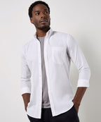 Kustom Kit Slim Fit Workwear Oxford Shirt Long-sleeved (slim Fit)