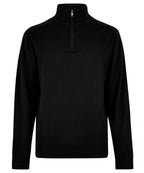 Kustom Kit Regular Fit Arundel 1/4-zip Sweater Garment – Custom Embroidered & Printed Knitted Jumpers