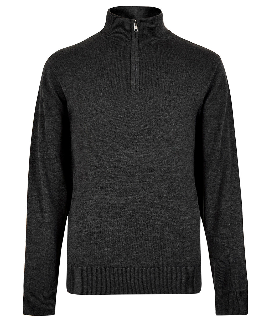 Kustom Kit Regular Fit Arundel 1/4-zip Sweater Garment – Custom Embroidered & Printed Knitted Jumpers