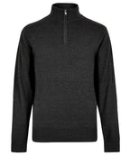 Kustom Kit Regular Fit Arundel 1/4-zip Sweater Garment – Custom Embroidered & Printed Knitted Jumpers