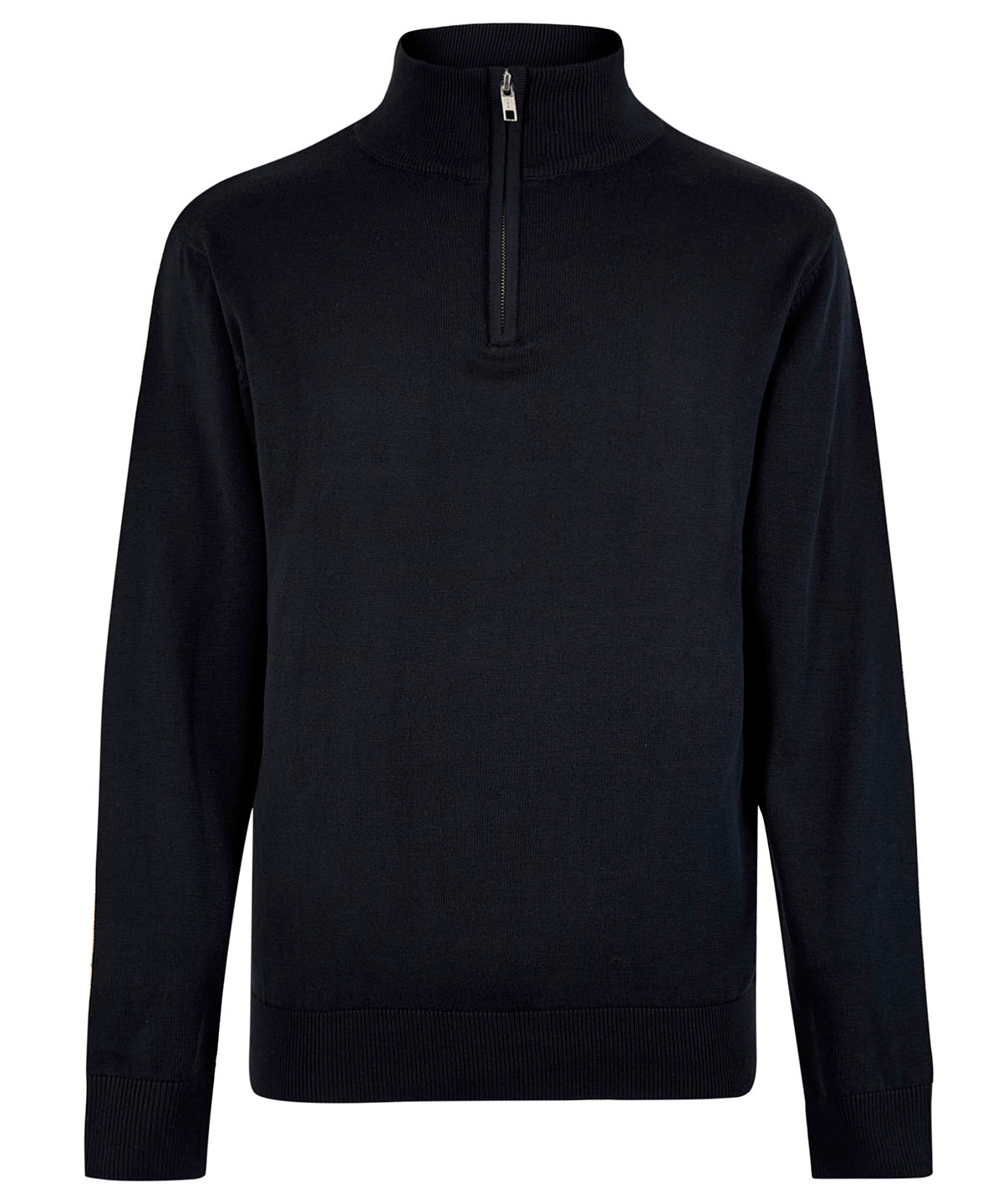 Kustom Kit Regular Fit Arundel 1/4-zip Sweater Garment – Custom Embroidered & Printed Knitted Jumpers