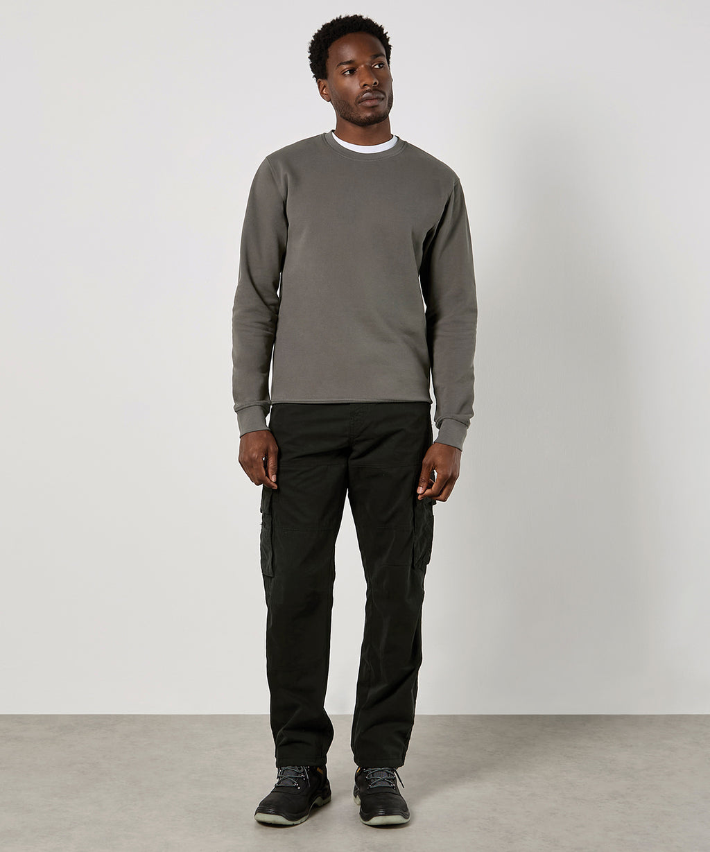 Kustom Kit Regular Fit Piqué Sweatshirt