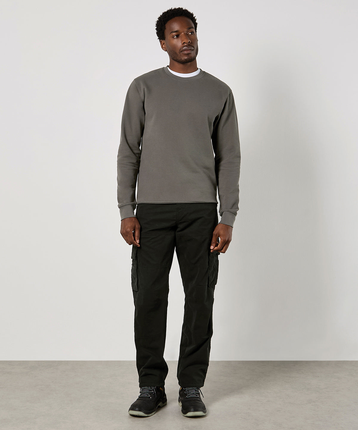 Kustom Kit Regular Fit Piqué Sweatshirt