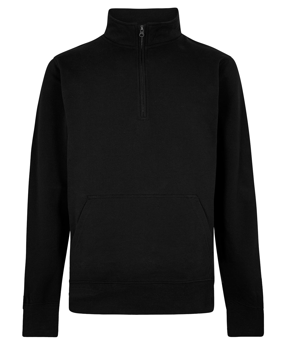 Kustom Kit Regular Fit 1/4-zip Piqué Sweatshirt – Custom Embroidered & Printed Sweatshirts
