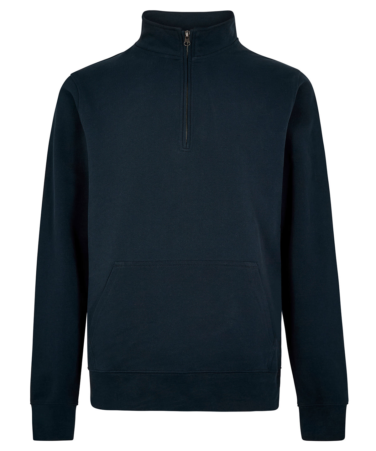 Kustom Kit Regular Fit 1/4-zip Piqué Sweatshirt – Custom Embroidered & Printed Sweatshirts