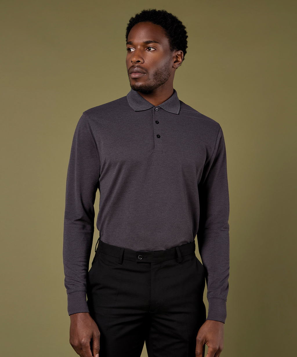 Kustom Kit Piqué Polo Long-sleeved (classic Fit)