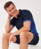 Finden & Hales Panel Polo Shirt
