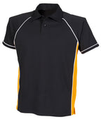 Finden & Hales Piped Performance Polo Shirt – Custom Embroidered & Printed Polo Shirts
