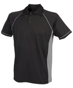 Finden & Hales Piped Performance Polo Shirt – Custom Embroidered & Printed Polo Shirts