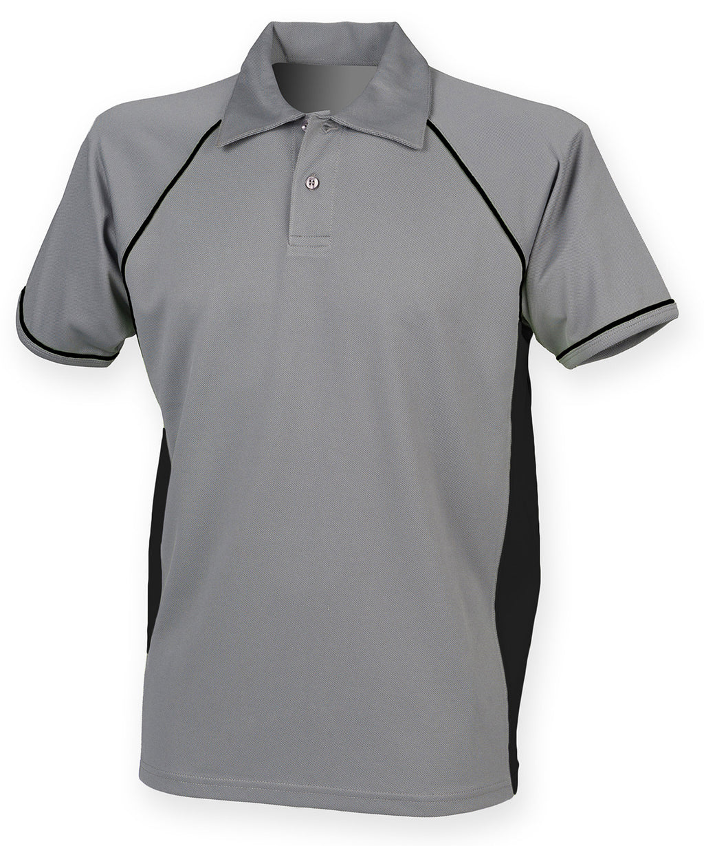 Finden & Hales Piped Performance Polo Shirt – Custom Embroidered & Printed Polo Shirts