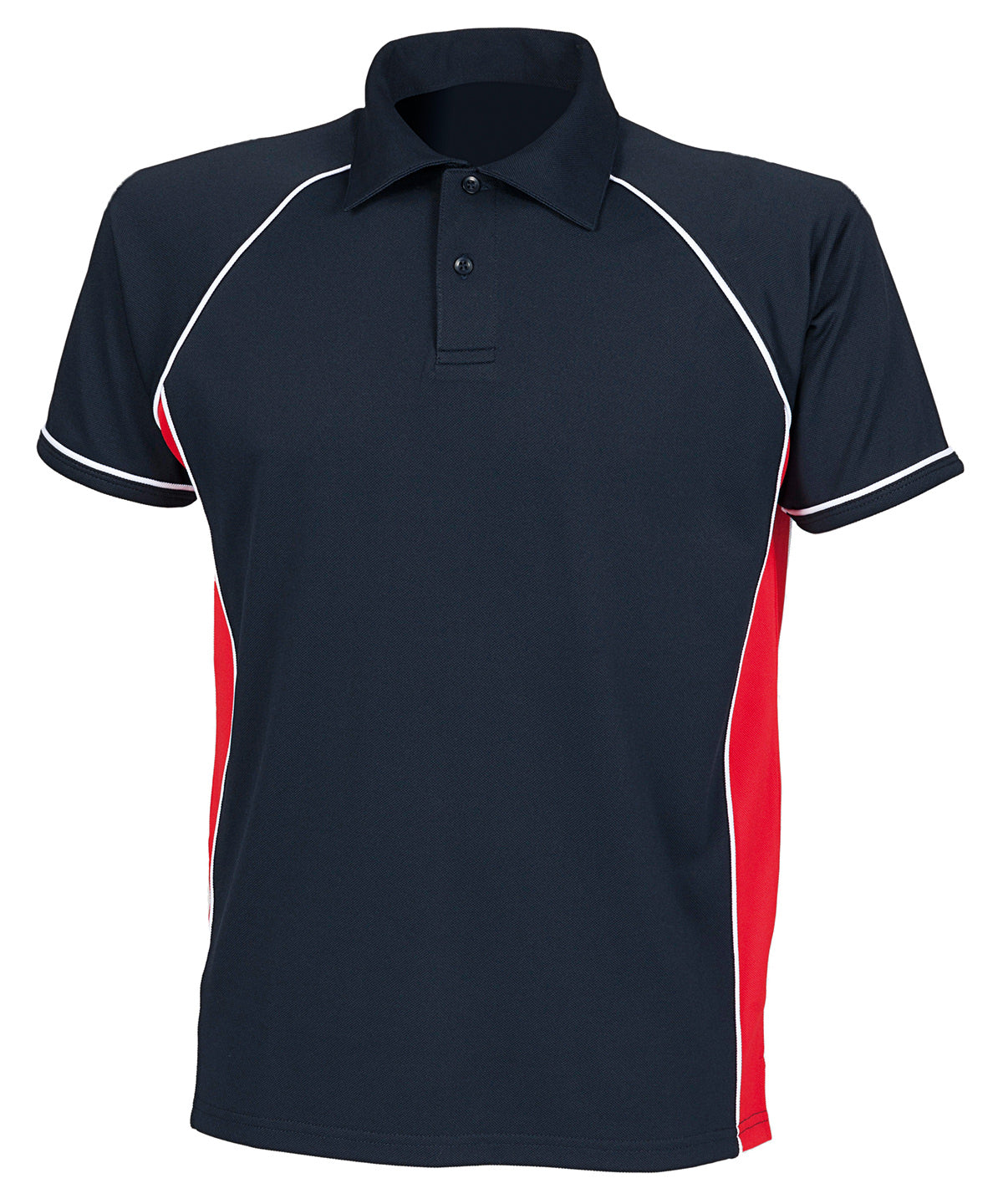 Finden & Hales Piped Performance Polo Shirt – Custom Embroidered & Printed Polo Shirts