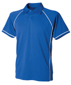 Finden & Hales Piped Performance Polo Shirt – Custom Embroidered & Printed Polo Shirts