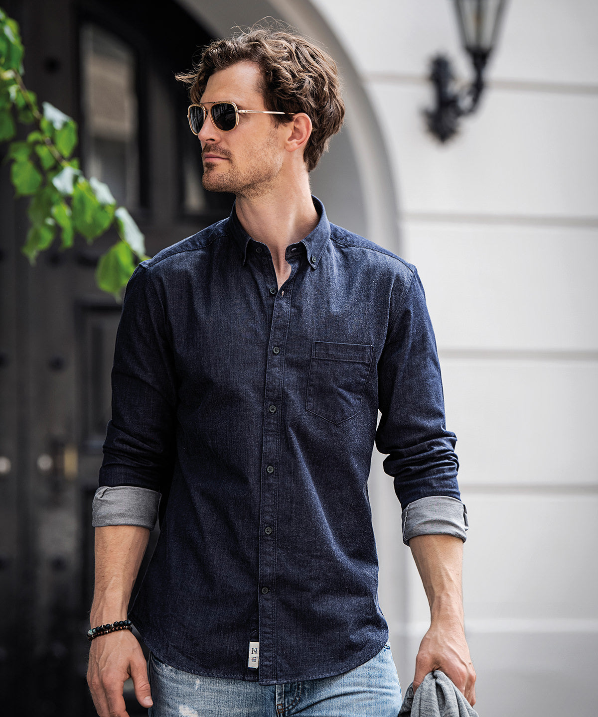 Nimbus Torrance Slim Fit – Raw and Stylish Denim Shirt