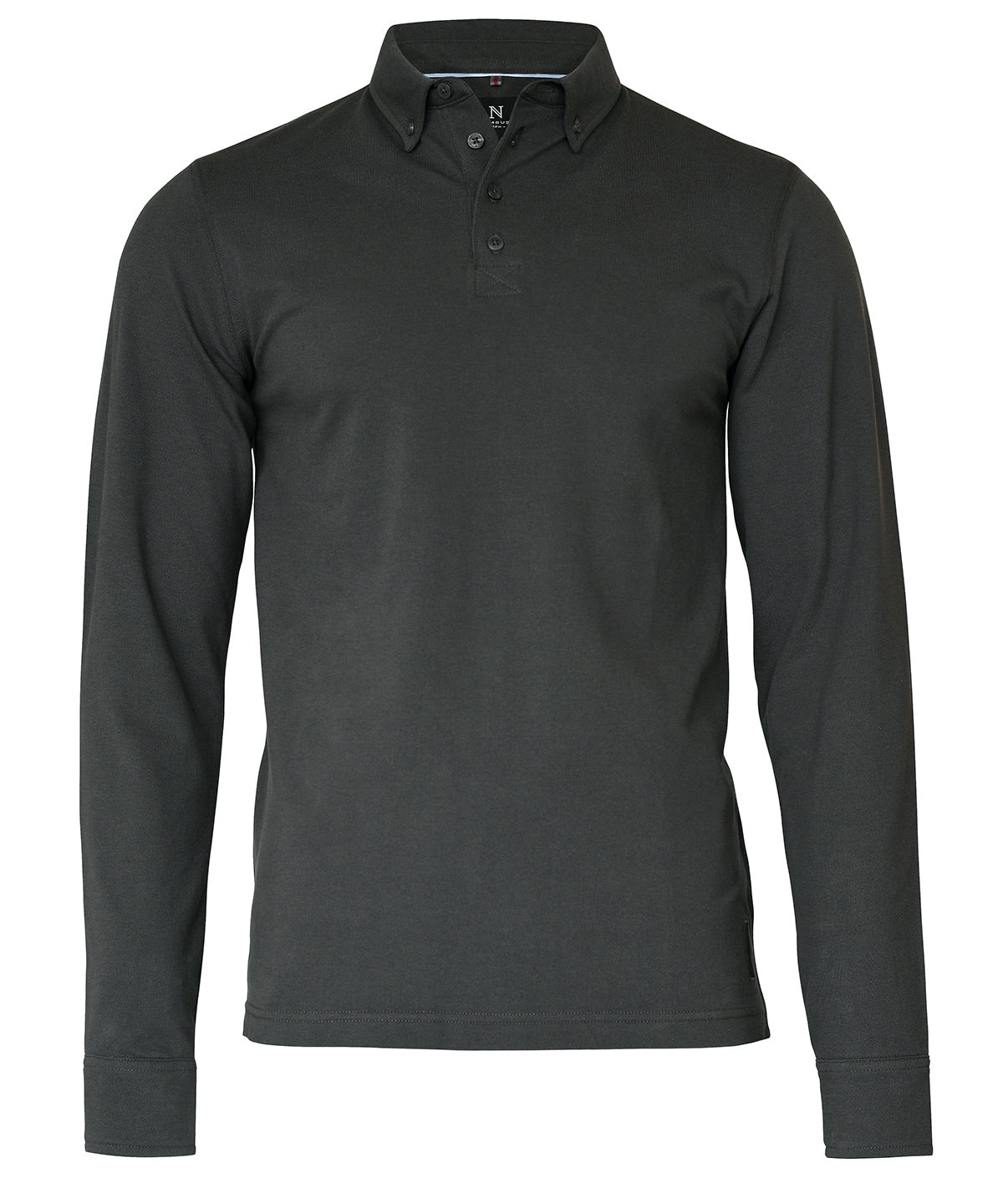 Nimbus Carlington – Deluxe Long Sleeve Polo Shirt – Custom Embroidered & Printed Polo Shirts