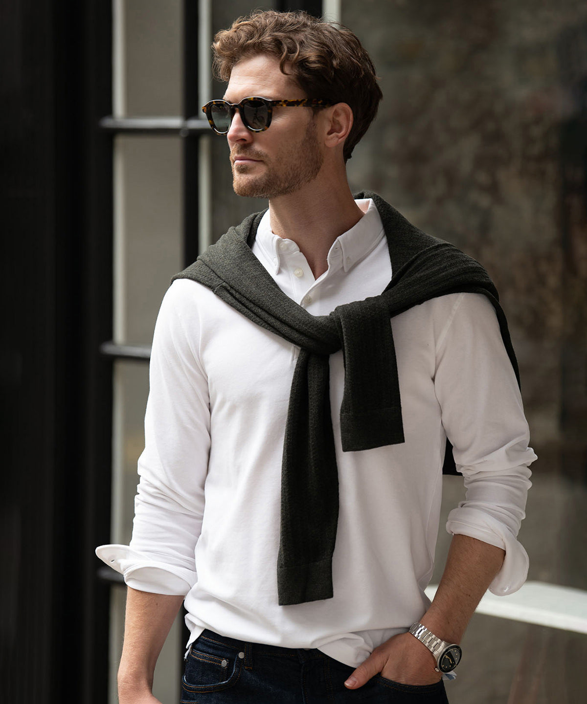 Nimbus Carlington – Deluxe Long Sleeve Polo Shirt