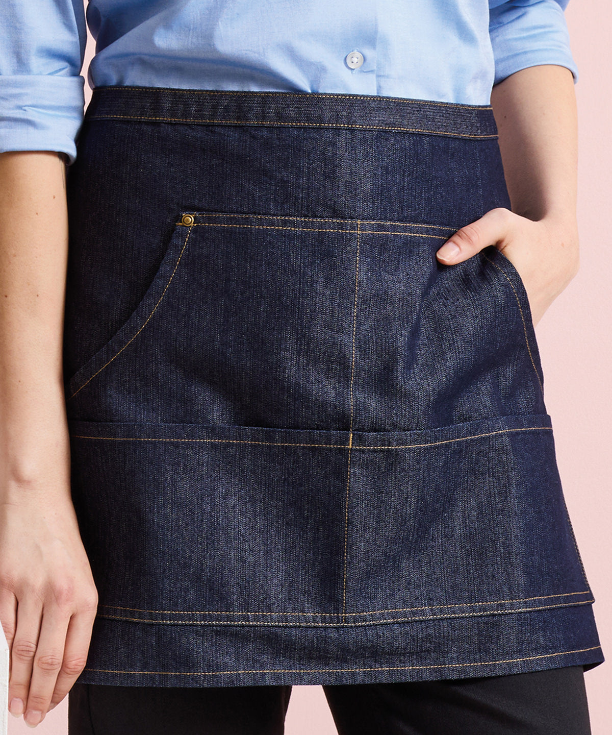 Premier Jeans Stitch Denim Waist Apron Garment